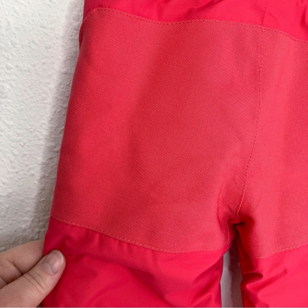 Columbia bib snow overalls bright pink one piece baby ski pants size 6-12 months - Picture 9 of 12